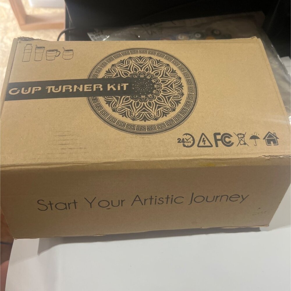Cup Turner Spinner Kit Tumbler DIY Kit Set - Picture 13 of 14